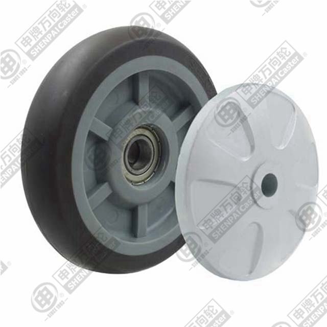 3" Plastic-core TPE Wheel