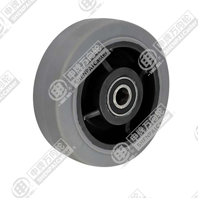 4" Plastic-core TPE Wheel