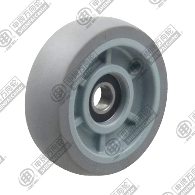 4" Plastic-core TPE Wheel