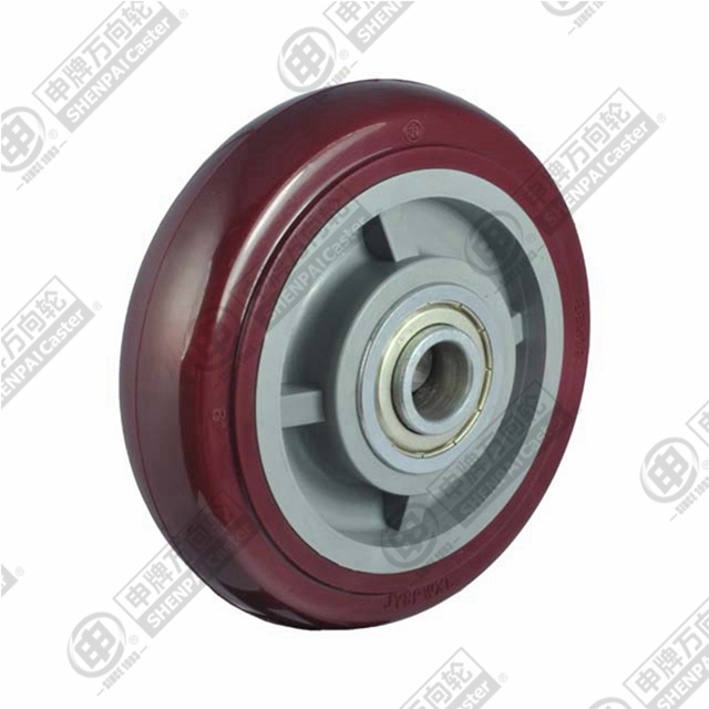 4" Plastic-core Polyurethane Wheel