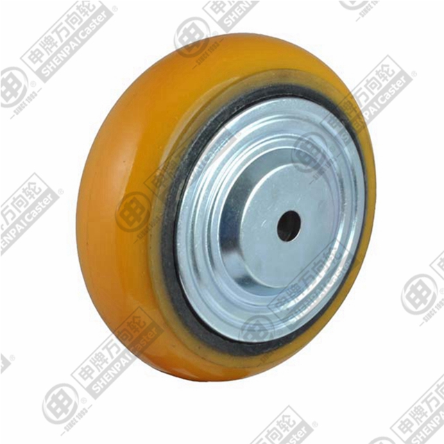 6" Iron Core Polyurethane Wheel