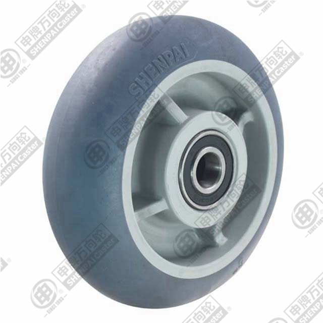 4" Plastic-core TPE Wheel
