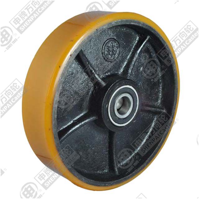 10" Iron Core Polyurethane Wheel