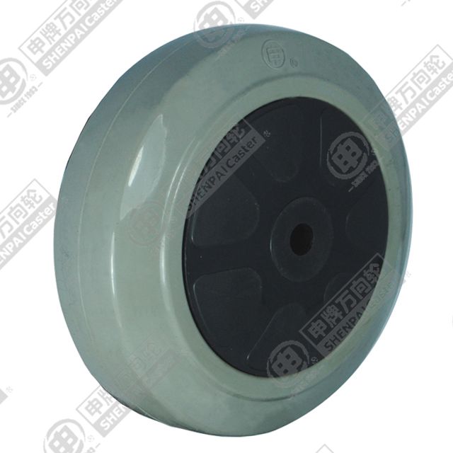 6" Nylon Core Rubber Wheel