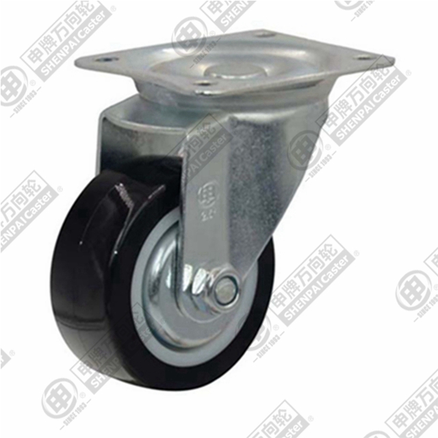 2" Top Plate Swivel Caster, Plastic-core Nylon Wheel