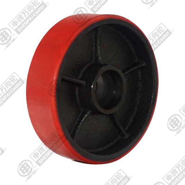 7" Iron Core Polyurethane Wheel