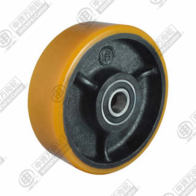 5" Iron Core Polyurethane Wheel