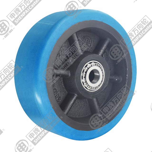 14" Iron Core Polyurethane Wheel
