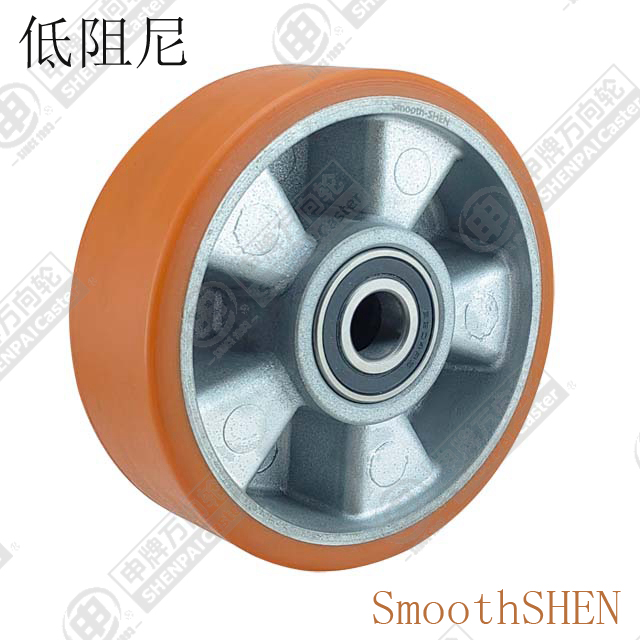 4" Aluminum Core Polyurethane Wheel
