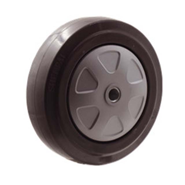 6" Nylon Core Rubber Wheel