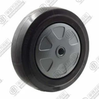5" Nylon Core Rubber Wheel
