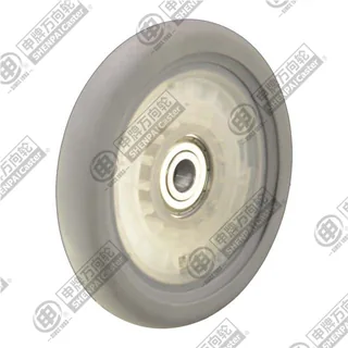 4" Plastic-core TPE Wheel