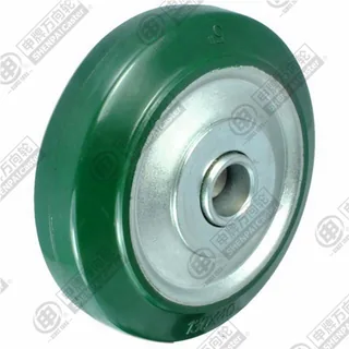 3" Steel Core Rubber Wheel