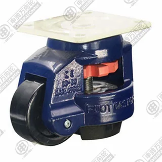 1.5" Top Plate Swivel Caster, Integral Nylon Wheel