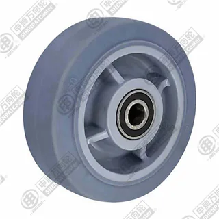 4" Plastic-core TPE Wheel