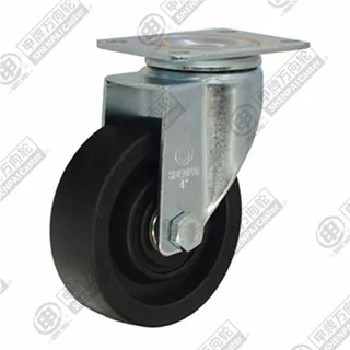3" Top Plate Swivel Caster, High Temperature Nylon Wheel