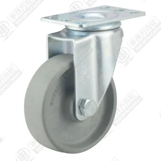 4" Top Plate Swivel Caster, High Temperature Nylon Wheel
