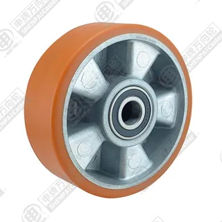 8" Aluminum Core Polyurethane Wheel